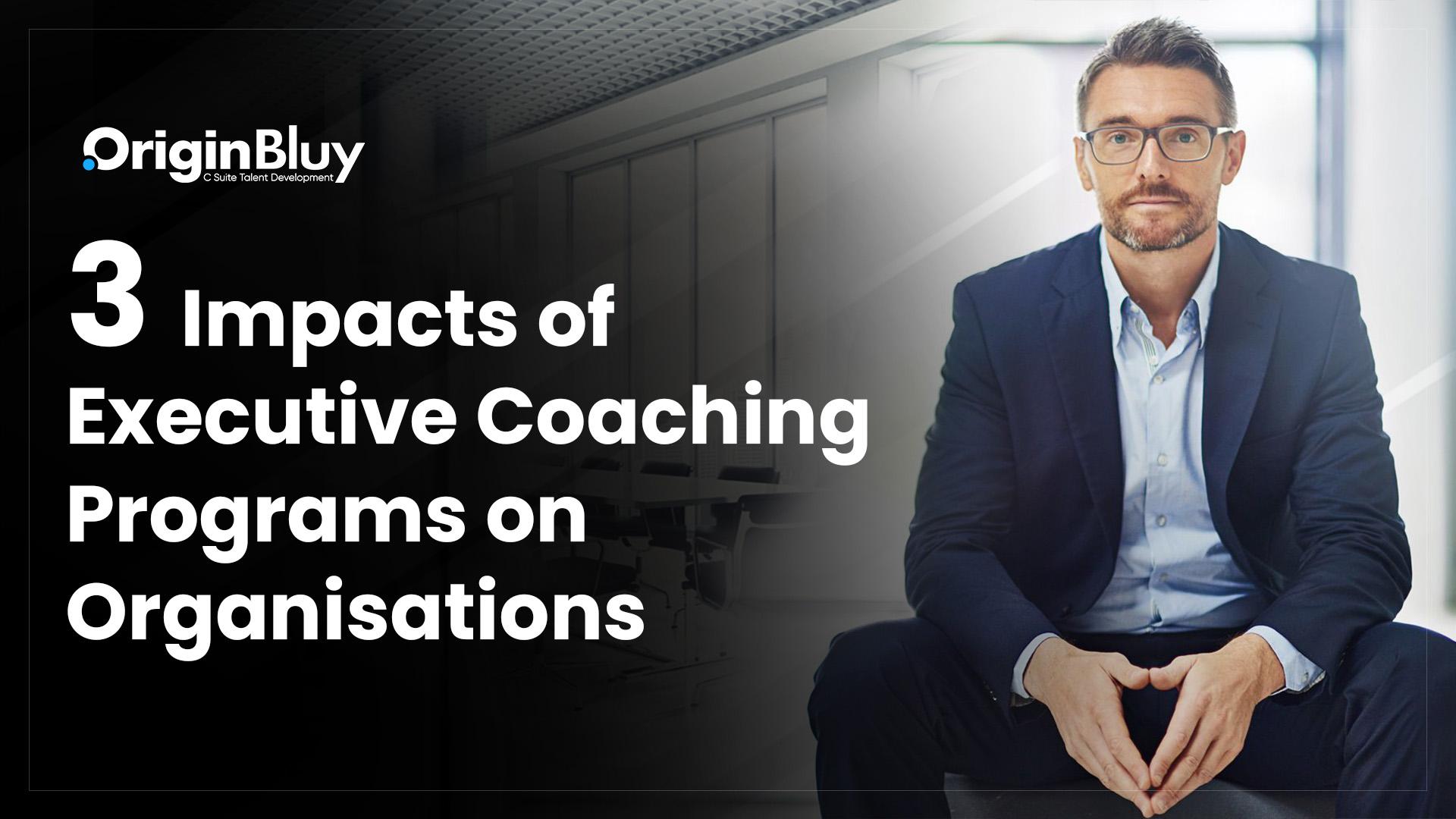 Impacts of Executive Coaching Programs on Organisations 